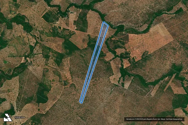 Imagem de satélite de FAZENDA BOM ACERTO - Parcela 8 em Formosa da Serra Negra - MA