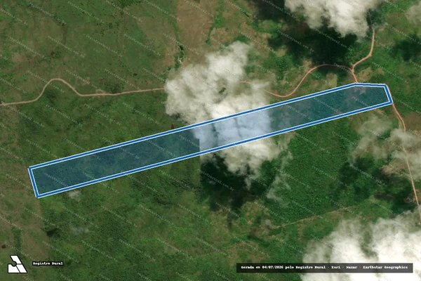 Imagem de satélite de Faz. São Francisco - Parte 1 em Centro do Guilherme - MA