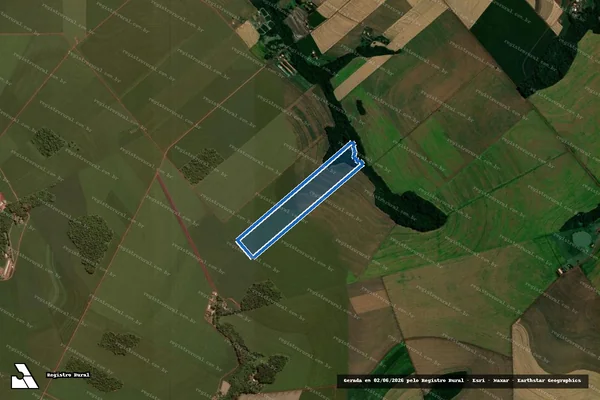 Imagem de satélite de LOTES 112-B, DO 1° PERÍMETRO DO IMÓVEL  LOPEÍ - LOTES 112-B, DO 1° PERÍMETRO DO IMÓVEL  LOPEÍ em Toledo - PR