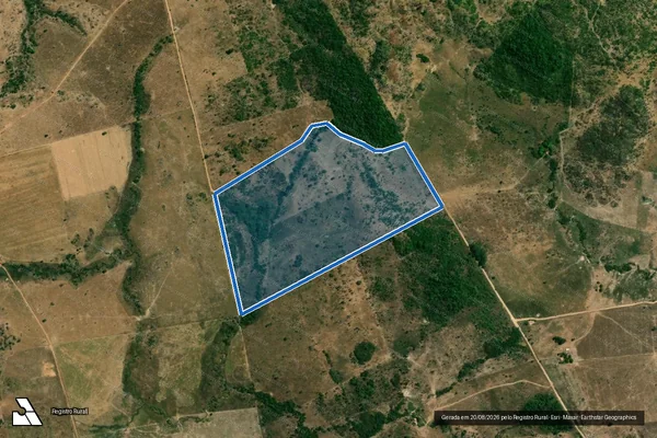 Imagem de satélite de LOTE 123- P. A SANTO ANTÔNIO DO BELEZA / Gleba ''B''