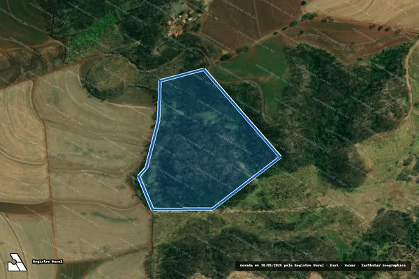 Imagem de satélite de Fazenda Sao Joao - B em Boa Esperança do Sul - SP