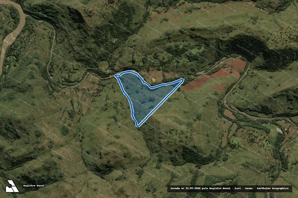 Imagem de satélite de Fazenda São João do Pelotas - Parte 2 em São Joaquim - SC