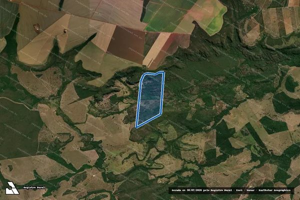 Imagem de satélite de FAZENDA BOMFIM em Juscimeira - MT