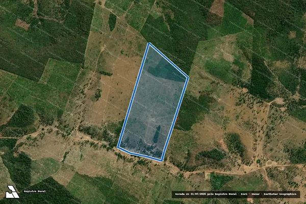 Imagem de satélite de FAZENDA BRILHO DO SOL - Parte 1 em Itaipava do Grajaú - MA