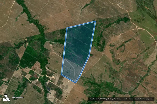 Imagem de satélite de FAZENDA AGUA AZUL - Parte 2 em Jacundá - PA