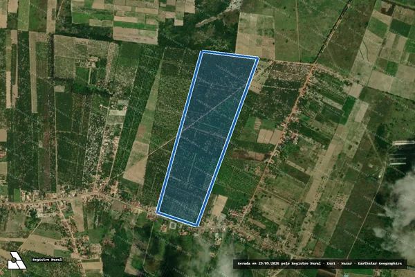 Imagem de satélite de FAZENDA SÃO JOÃO - PARTE 1 em São José de Mipibu - RN