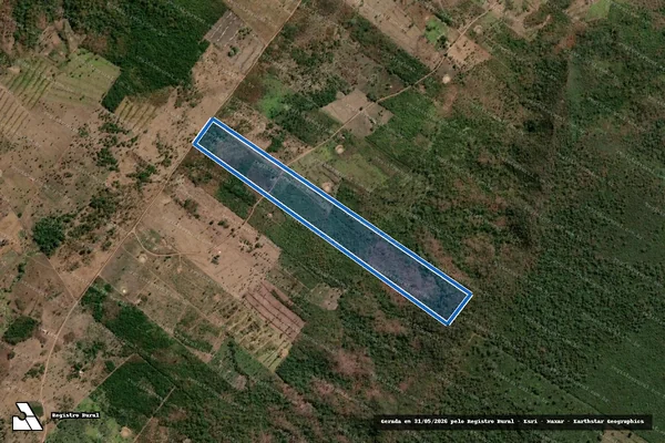Imagem de satélite de Fazenda Belo Monte - LOTE 11 em Amarante do Maranhão - MA