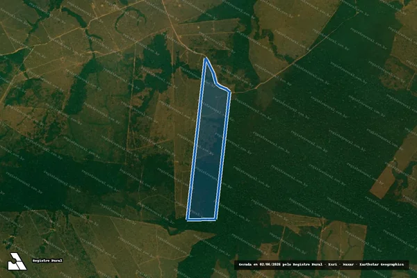 Imagem de satélite de SITIO DOIS IRMÃO - GLEBA GONÇALVES DIAS