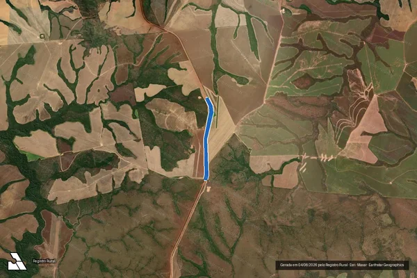 Imagem de satélite de Fazenda Perdizes / Parte 02 em Paranatinga - MT