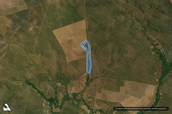 Imagem de satélite de Fazenda Alegre - Fazenda Alegre em São Desidério - BA