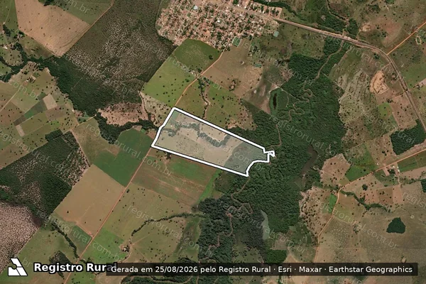 Imagem de satélite de Lote ? 27 P.A Pontal - Lote ? 27 P.A Pontal em Nova Nazaré - MT