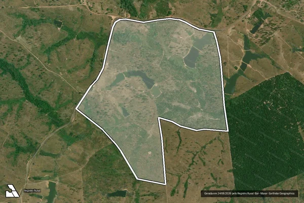 Imagem de satélite de FAZENDA SÃO FRANCISCO - Parcela 1 em Bom Jardim - MA