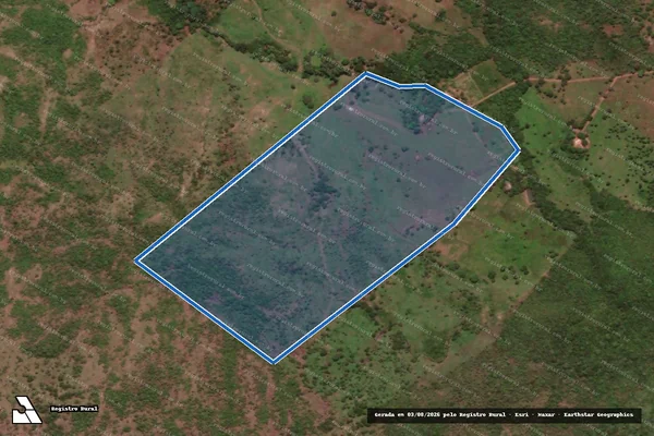 Imagem de satélite de Lote 62-B, Parte Desmembrada do Loteamento Curicaca - Parcela 02 em Palmeiras do Tocantins - TO