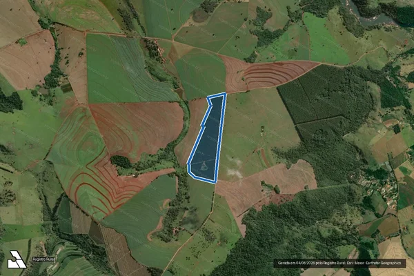 Imagem de satélite de Fazenda Nossa Senhora Aparecida-Área 01-A - Fazenda Nossa Senhora Aparecida-Área 01-A em Piraju - SP