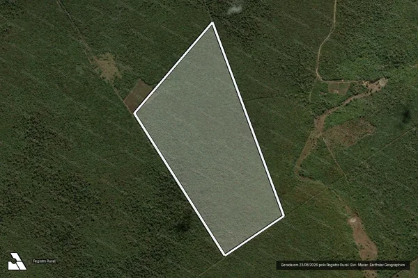 Imagem de satélite de Lote 182 da Gleba 73 do PIC/BC - Parcela 1 em Barra do Corda - MA