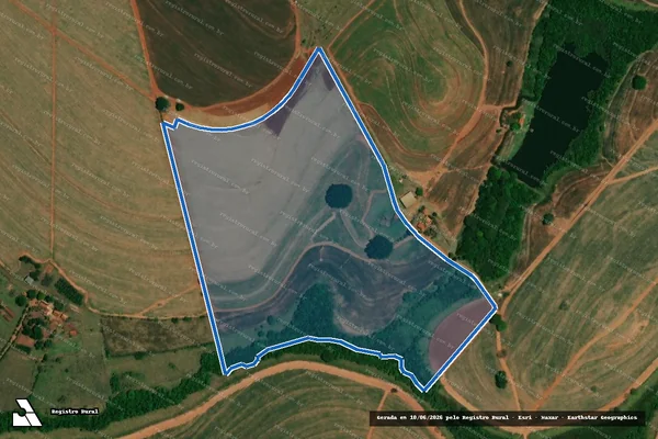 Imagem de satélite de Fazenda São Pedro ? Gleba A  - Fazenda São Pedro ? Gleba A (Área 02) em Ibitinga - SP