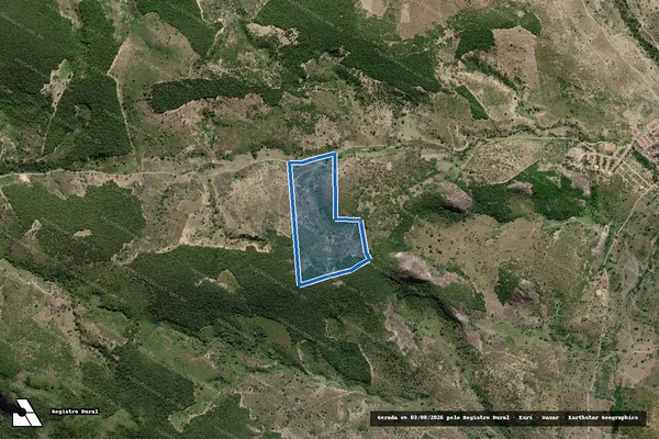 Imagem de satélite de FAZENDA ESPERANÇA - GLEBA 2 - Parte 1 em Lafaiete Coutinho - BA
