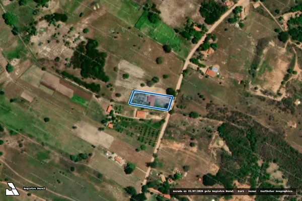 Imagem de satélite de LOTE 144 ? SÍTIO AMARO COELHO  - Parte 1 em Juazeiro do Norte - CE