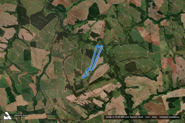 Imagem de satélite de SÍTIO BOM JESUS - Parte IV em Sebastianópolis do Sul - SP