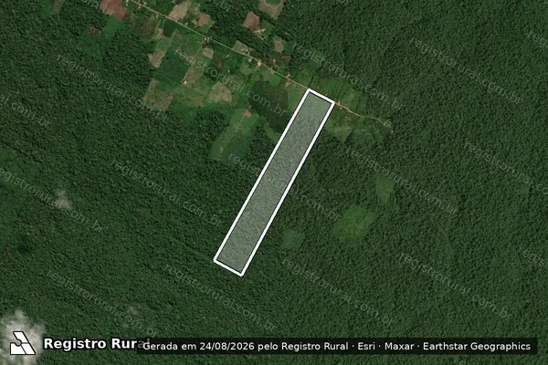 Imagem de satélite de P.A EQUADOR - LOTE 91 / Parte 1
