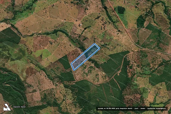 Imagem de satélite de FAZENDA "GONÇALO" - PARCELA 04 em Mara Rosa - GO