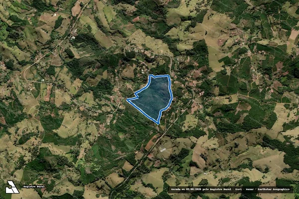 Imagem de satélite de SITIO CRISTO REI - Parte 1 em Bueno Brandão - MG