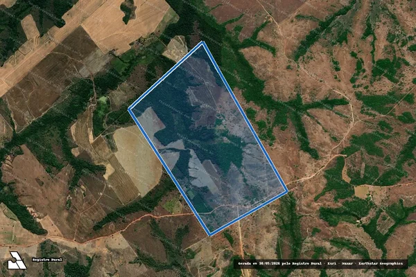 Imagem de satélite de FAZENDA NOVO HORIZONTE / Lote 29 Loteamento Araguacema 5ª Etapa em Dois Irmãos do Tocantins - TO