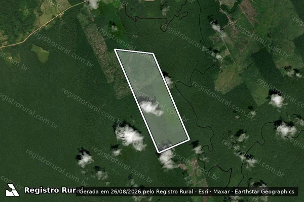Imagem de satélite de Fazenda Jacutinga