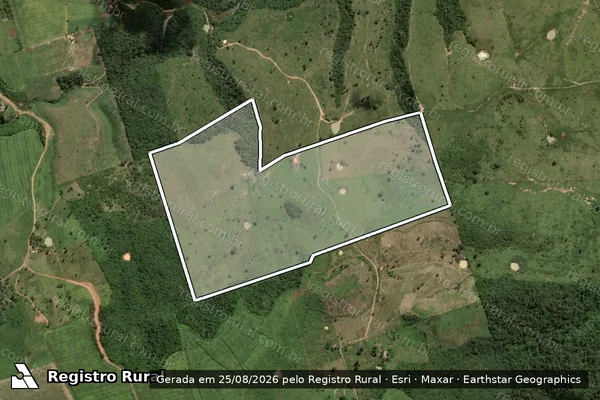 Imagem de satélite de FAZENDA BOA SORTE - Parcela 1 em Dom Eliseu - PA
