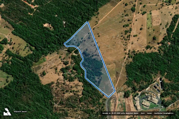 Imagem de satélite de FAZENDA SÃO GERMANO - Gleba 03 em Hidrolândia - GO