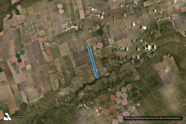 Imagem de satélite de Fazenda Cambona III - Parte 1 em Correntina - BA