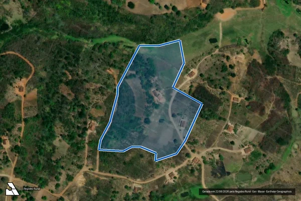 Imagem de satélite de ENGENHO GERALDO - Parte 1 em Alagoa Nova - PB