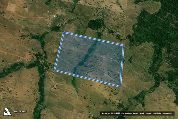 Imagem de satélite de SÍTIO FELICIDADE DOS JUSTOS - 001 em Água Azul do Norte - PA