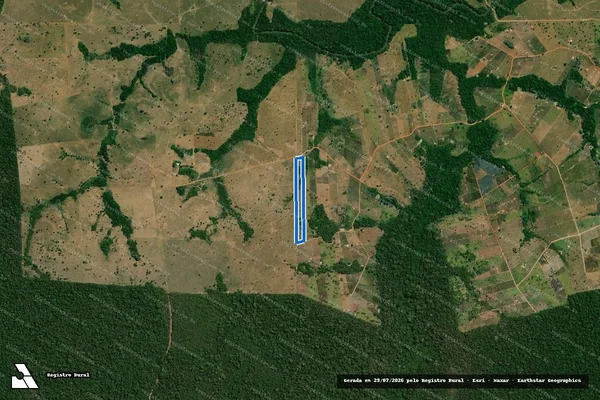Imagem de satélite de LOTE 24-175 - GLEBA CORUMBIARA-SETOR 05 - Parte 1 em Parecis - RO