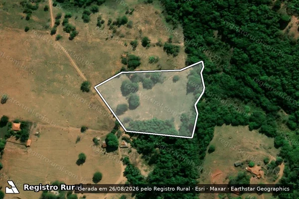 Imagem de satélite de SÍTIO MAE NATUREZA - A1 em Bauru - SP