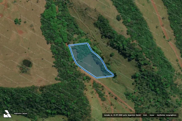 Imagem de satélite de Parte do Lote Rural nº 56 - Gleba 02 em Descanso - SC