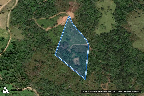 Imagem de satélite de Fazenda Sertão do Rio Manso ? Gleba E - GLEBA E6 em Cunha - SP