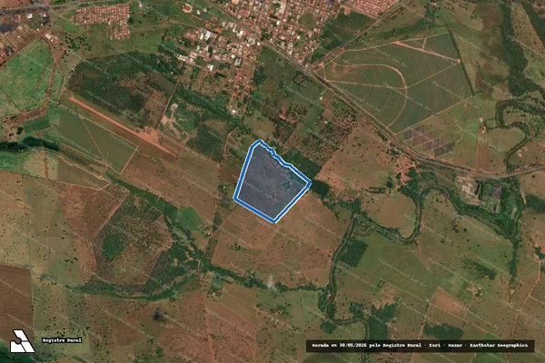 Imagem de satélite de Fazenda Campo Belo - Parte 1 em Campina Verde - MG