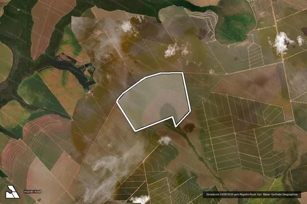 Imagem de satélite de FAZENDA ANGENITA em Primavera do Leste - MT