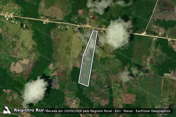 Imagem de satélite de Gleba Campinarana - Lote 7 / Lote 7