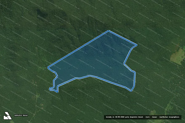 Imagem de satélite de FAZENDA MURATO - Parte 1 em Guaraqueçaba - PR