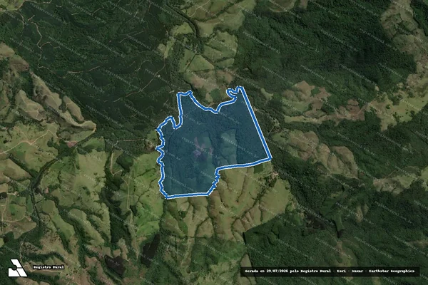 Imagem de satélite de Imóvel São Francisco ou São Francisco da Limeira - Imóvel São Francisco ou São Francisco da Limeira em Prudentópolis - PR