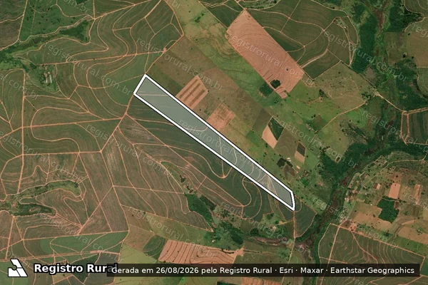 Imagem de satélite de Estância Vilange em Paraguaçu Paulista - SP