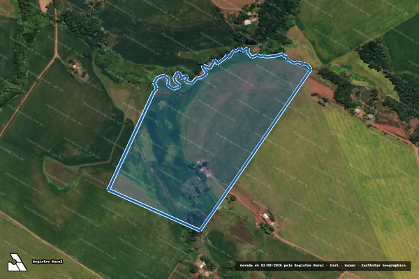 Imagem de satélite de PA Encruzilhada Natalino IV ? Lote 179 - Parcela 1 em Pontão - RS