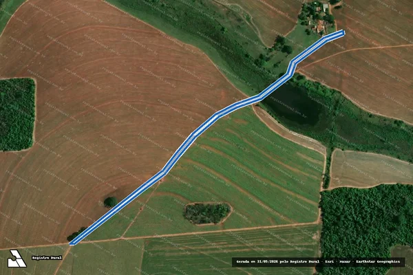 Imagem de satélite de Fazenda São Joaquim I - Parte 5 em Birigui - SP