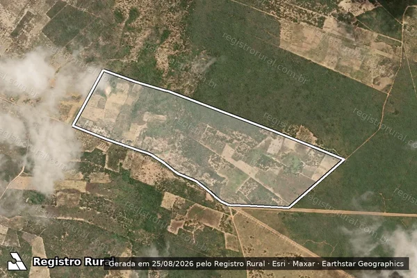 Imagem de satélite de Fazenda Morrinho - Fazenda Morrinho em Miguel Calmon - BA