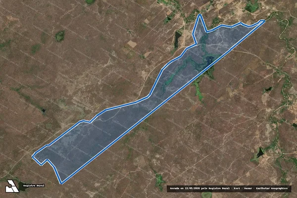 Imagem de satélite de FAZENDA TABOLEIRO DO GADO - FAZENDA TABOLEIRO DO GADO em Santana do Acaraú - CE