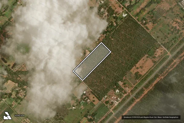 Imagem de satélite de UMA GLEBA DE TERRA NA FAZENDA MONJOLOS  " 3ª GLEBA " - UMA GLEBA DE TERRA NA FAZENDA MONJOLOS  " 3ª GLEBA " em Brasília - DF