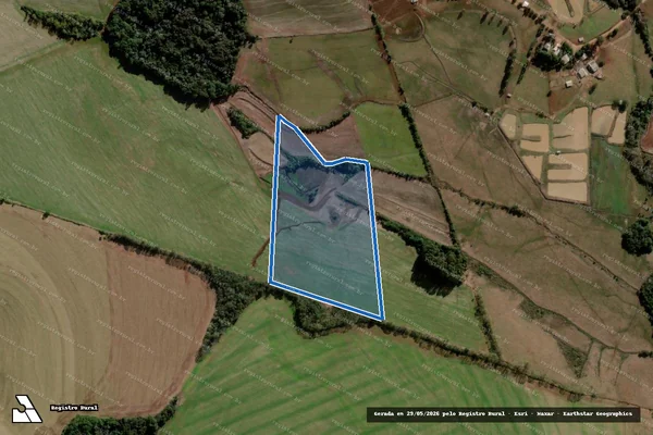 Imagem de satélite de GRANJA ACACIO / Cristiane Marchi em Ajuricaba - RS
