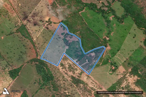 Imagem de satélite de P.A. TAMBORIL ? LOTE-18 - LOTE-18 em Unaí - MG